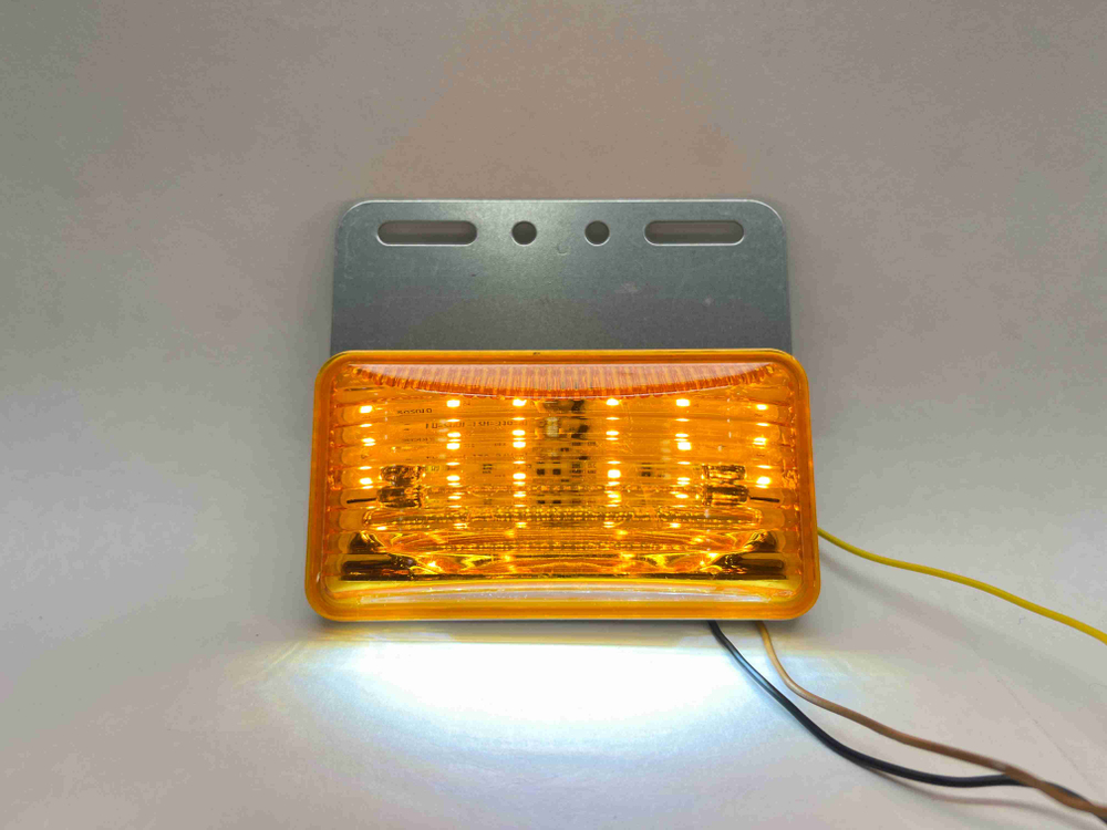 12V / Боковые Светодиодные габаритные фонари, 12 вольт, оранжевый, СмартЛед, №7001 (за 1 шт.) -