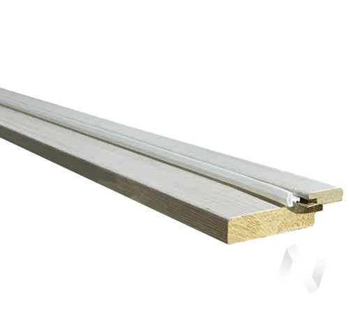 Дверная коробка ДК 02 Сандал белый новый  ЭКШ 72*30 (сосна)