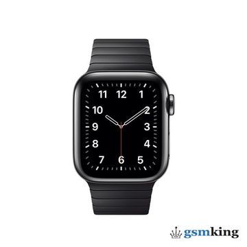 Apple Stainless Link Bracelet for Apple Watch 38|40|41mm (съемные звенья) Space Black (Чёрный)