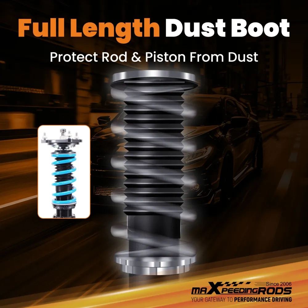 24 Level Adjustable Coilovers Lowering Suspension подходит для автомобиля Audi TT Mk2 (8J) 07-14