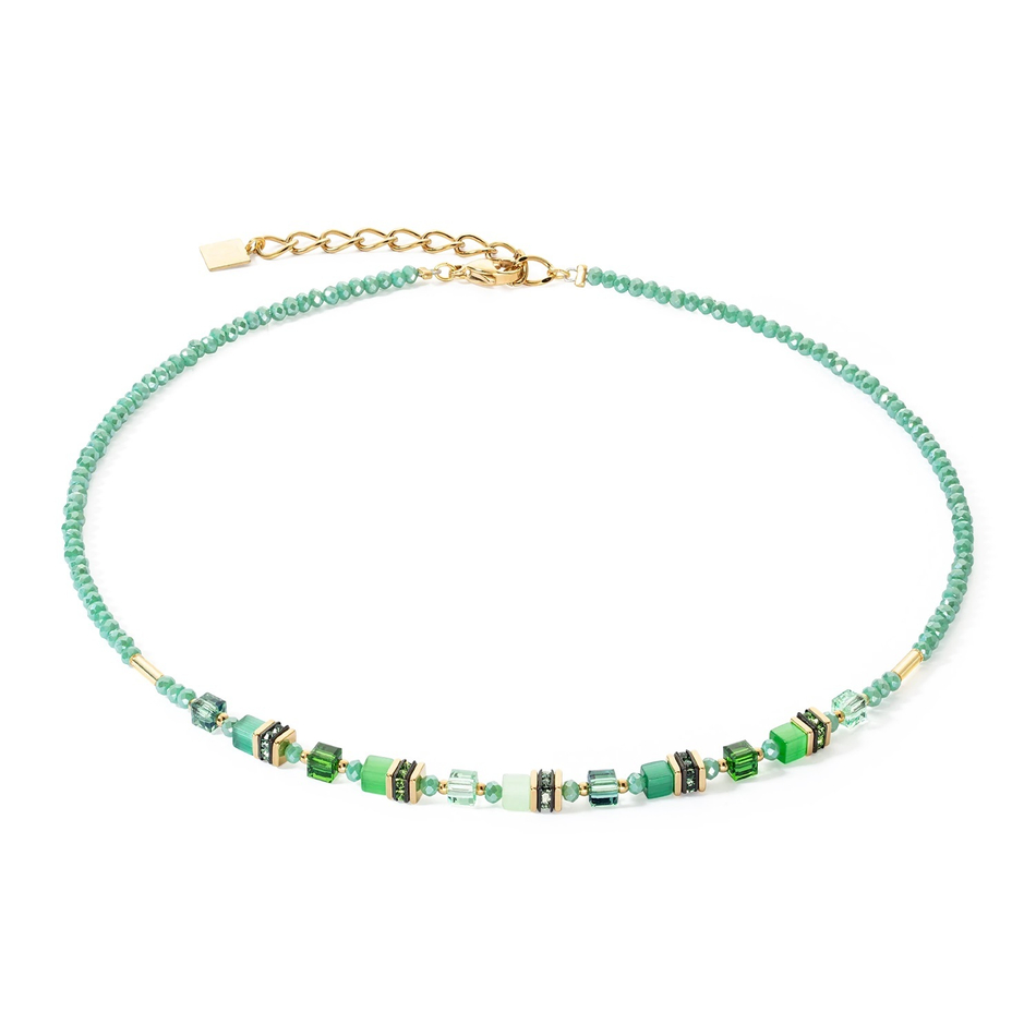 Колье Coeur de Lion Green 4565/10-0500