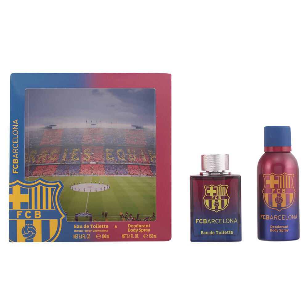 Набор парфюмерии Sporting Brands F.C. Barcelona: Туалетная вода 100 мл + Дезодорант-спрей 150 мл