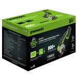 Угловая мини-шлифмашина акк. Greenworks GD24UCS, 24V, б/щет, 20000 об/мин,76 мм, рез 18 мм,1х2Ач,ЗУ,кор (3402007CUA)