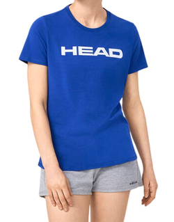 Женская теннисная футболка Head Club Original - royal blue
