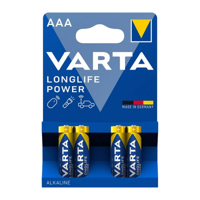 Элемент питания VARTA LONGLIFE POWER LR03 BL4 4903 (1/10/50)