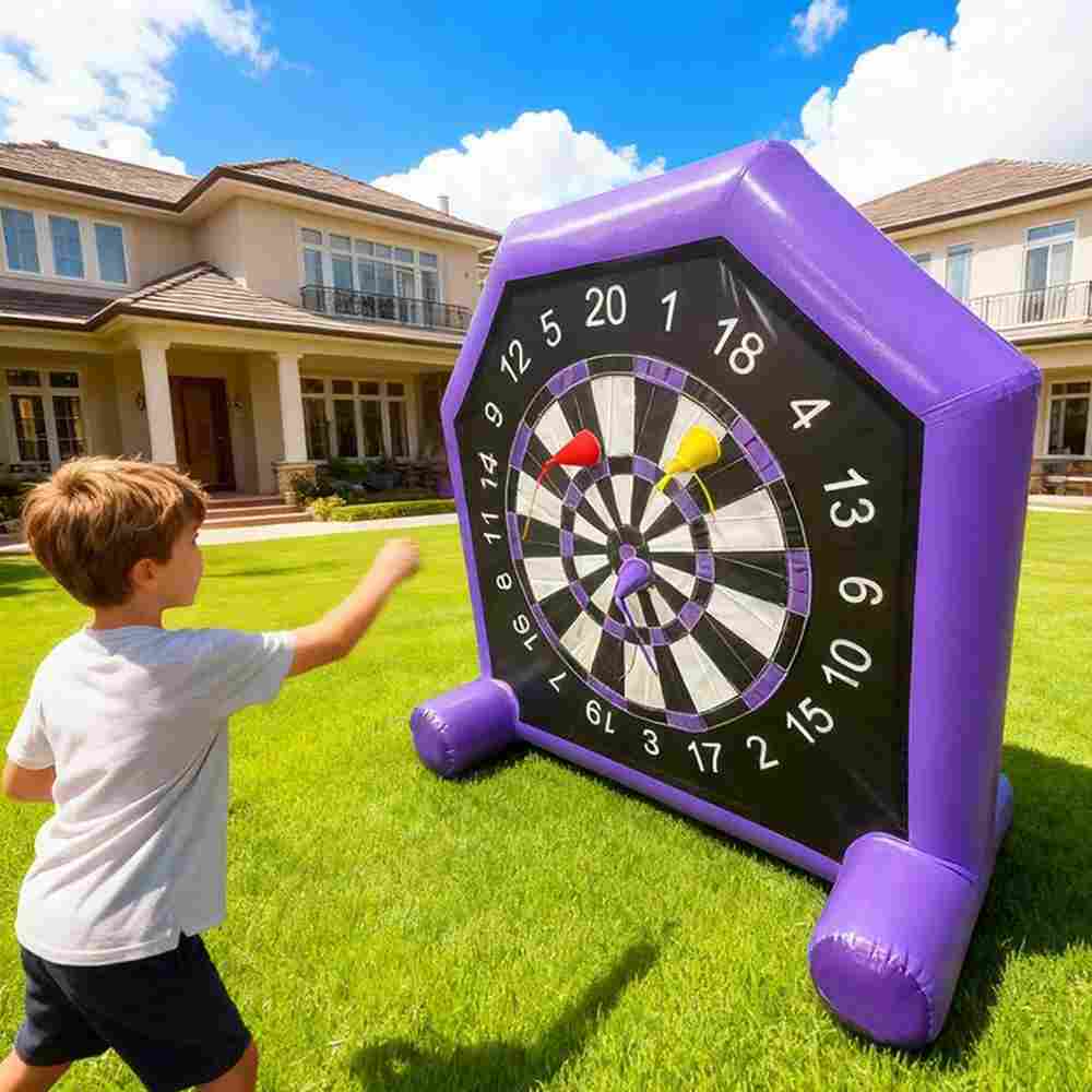 Надувной герметичный дартс «Меткий стрелок», диаметр 2,2 м, размер 2,2×1×2,2 м