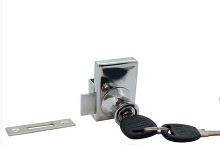 замок-стекло №805 квдратный 2-ой (хром)