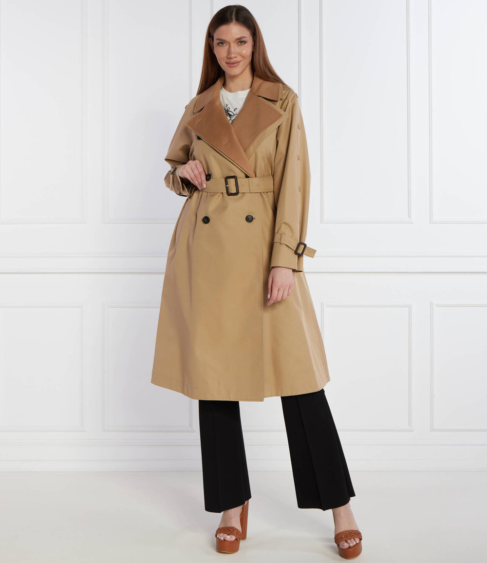 Тренч Weekend MaxMara - бежевый(150210416)