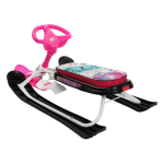 Снегокат "Ника-кросс", Бабочки (Белый каркас)