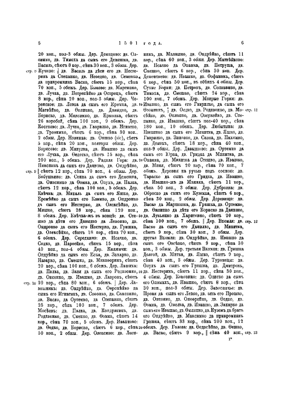 Новгородские Писцовые Книги. Том шестой | Нет автора