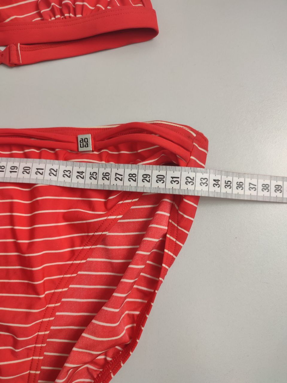 Купальник яркий в полоску 44 размер