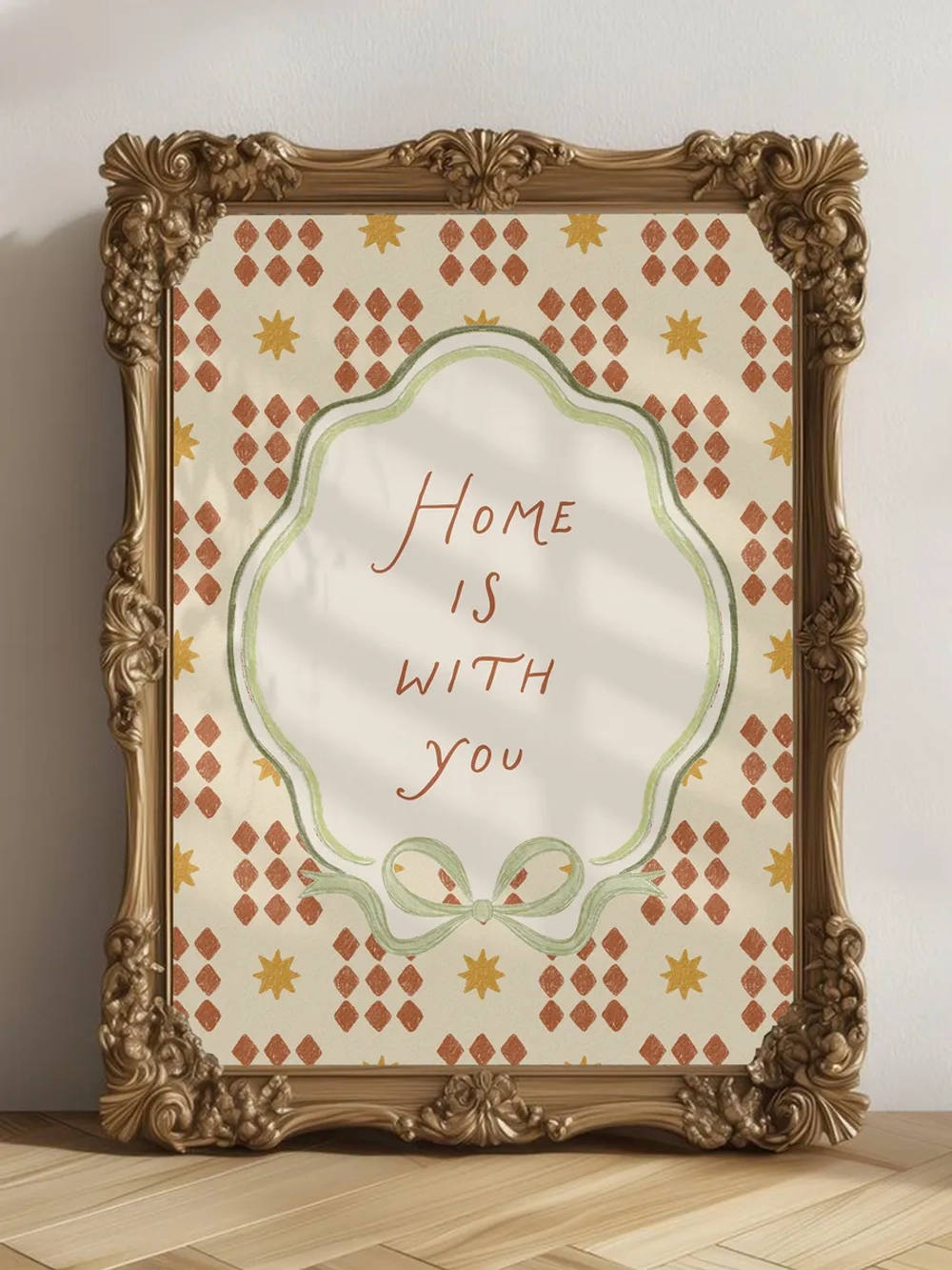 Постер для детской 30х40 см ретро