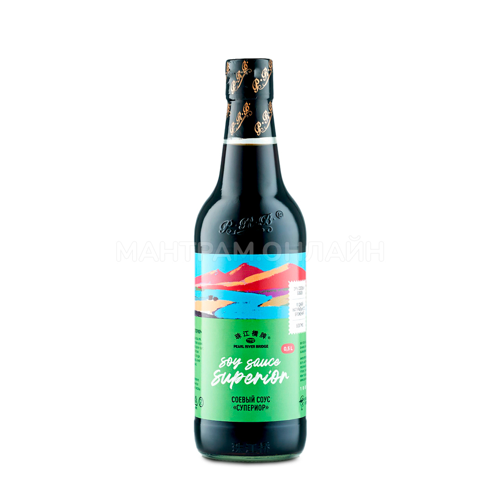 Соус Соевый светлый Супериор Pearl River Bridge Soy Sauce Superior Light 500 мл