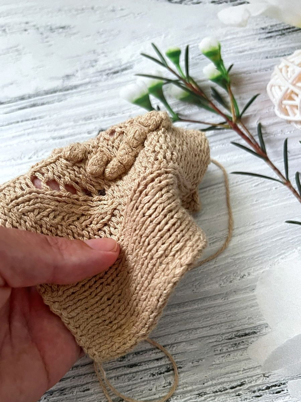 Трикотажная пряжа для вязания BOURET-rope Бурет шелк шнур