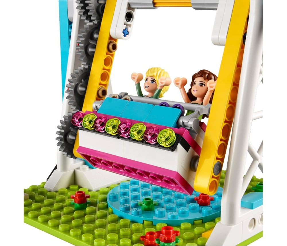 LEGO Friends: Парк развлечений: аттракцион Автодром 41133 — Amusement Park Bumper Cars — Лего Френдз Друзья Подружки