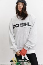 Свитшот POSH | Серый меланж