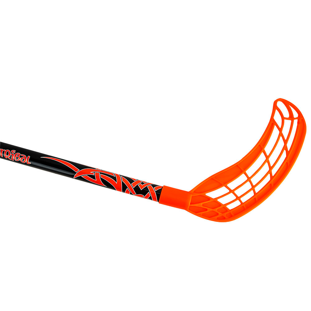 Клюшка для флорбола детская RealStick Tribal Jr, 85 см (рост 150-160 см), MR-KF-TR85-OR, без загиба