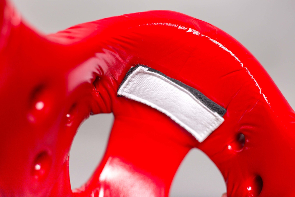 Шлем для тхэквондо ProfSport (усиленная защита) красный