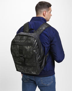 Рюкзак городской мужской Prival Грот 25л, тёмно-голубой камуфляж