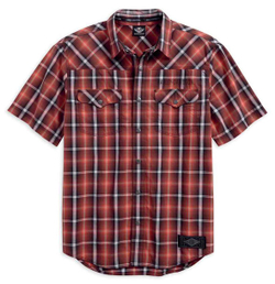 Рубашка Pocketed Plaid Shirt Harley-Davidson