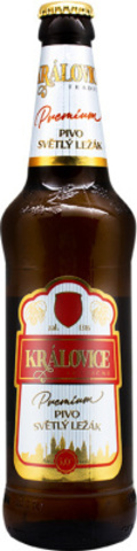 Пиво Краловице Премиум Светлый Лежак / Kralovice Premium Svetly Lezak 0.5 - стекло
