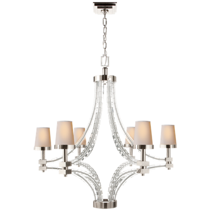 Люстра Visual Comfort Crystal Cube Large Chandelier (Open Box)