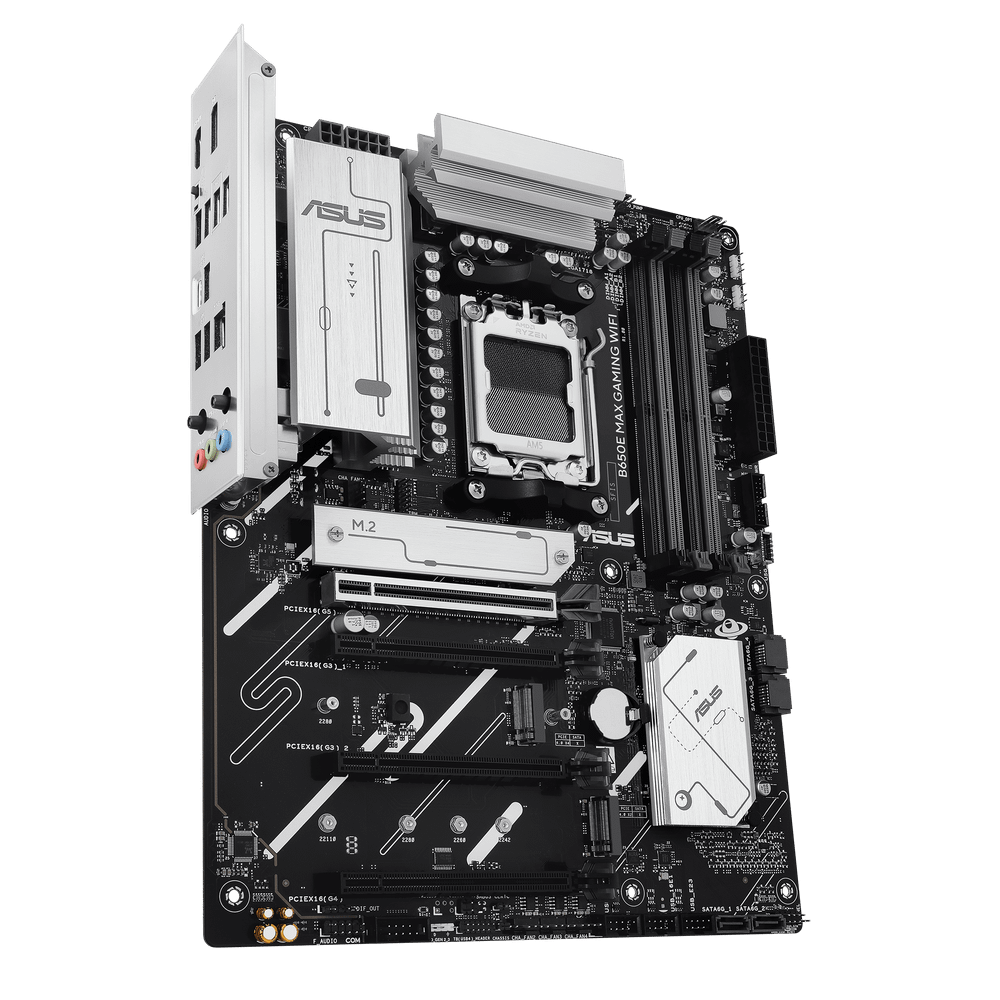 Материнская плата ASUS B650E MAX GAMING WIFI AM5 4xDDR5 4xSATA3 RAID 3xM.2 DP HDMI USB-C ATX