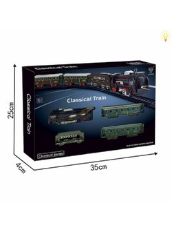 Железная дорога. Размеры дороги:104х68см, в коробке (201279549)