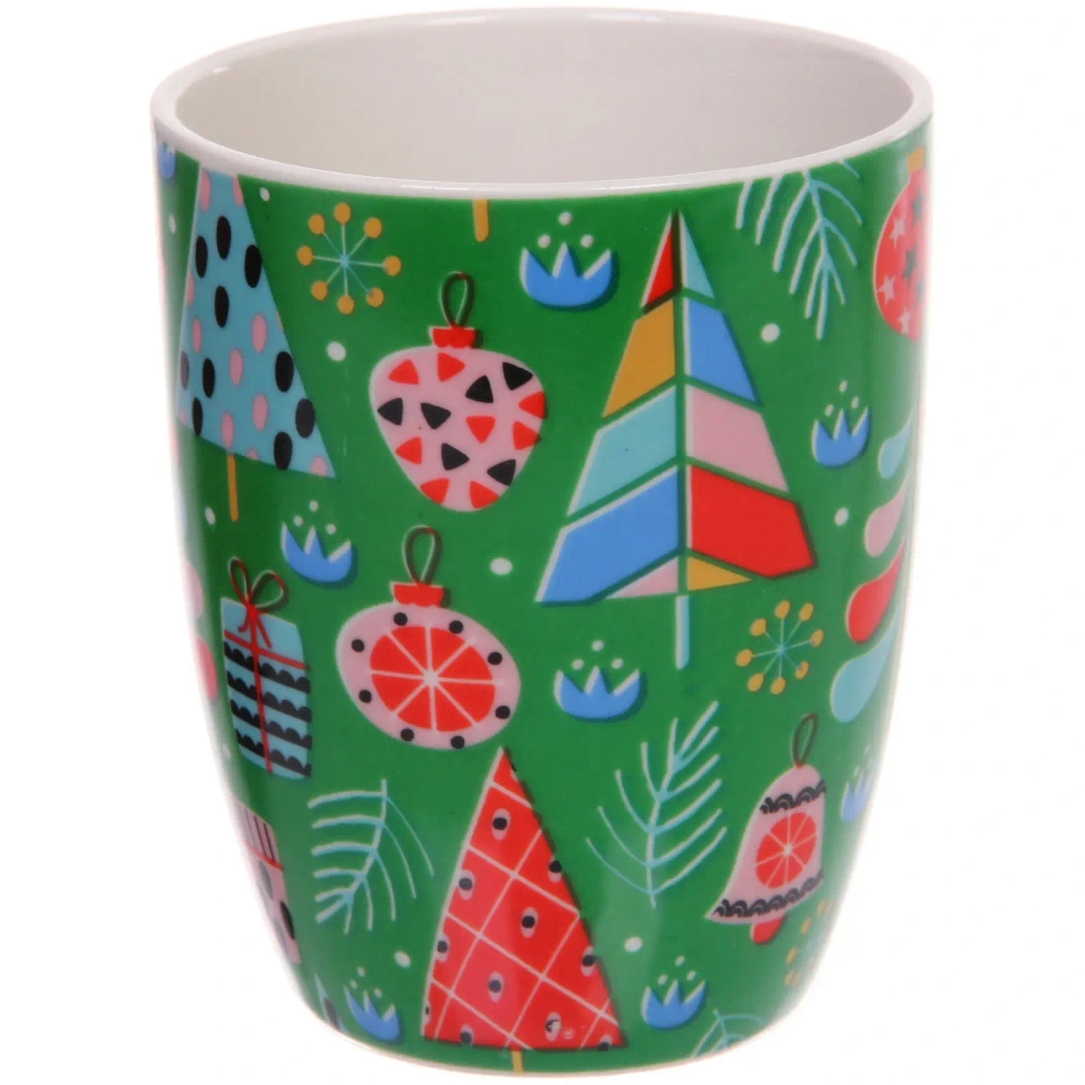 Кружка керамическая 350мл «Новогодний микс», микс 4рисунка