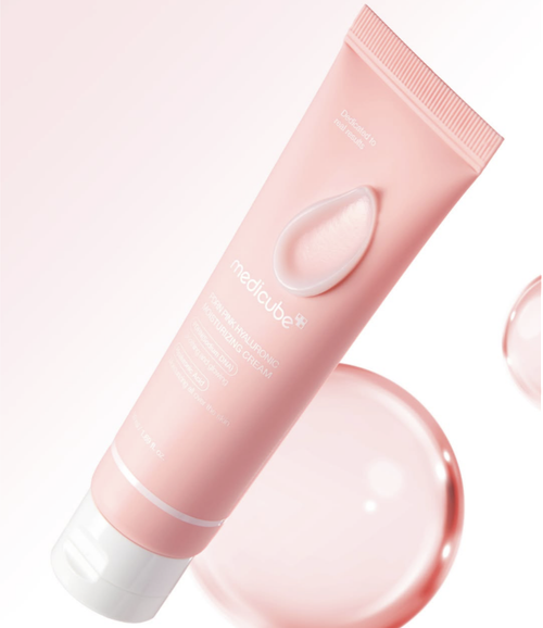 Medicube PDRN Pink Hyaluronic Moisturizing Cream пептидный крем с ПДРН и гиалуроновой кислотой