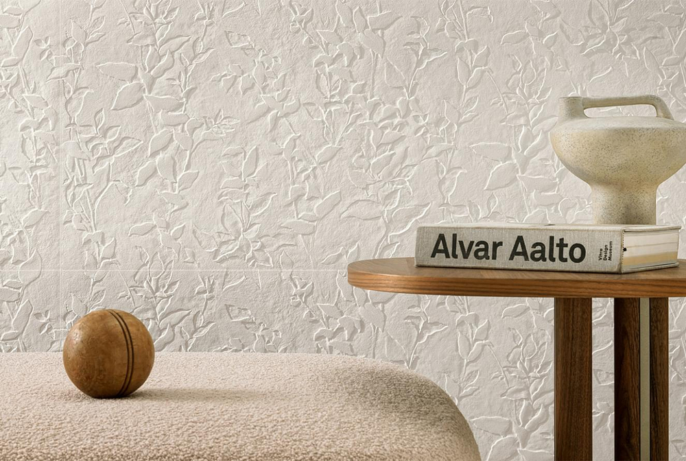 Atlas Concorde 3D Wall Plaster Barcode White 50x120