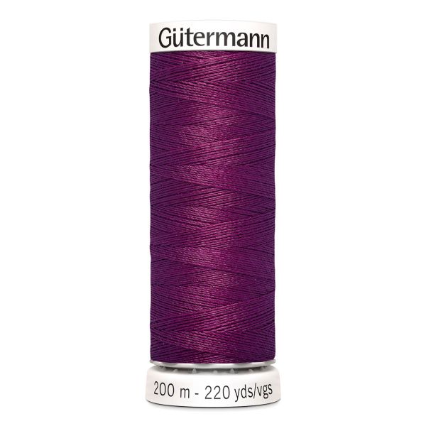 Нитки универсальные Gutermann Sew-all 100 (200 метров), 5 кат. | 912 т.фуксия