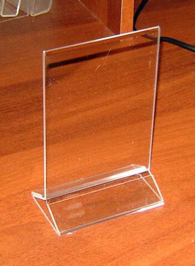 Менюхолдер тейбл тент А6 вертикальный