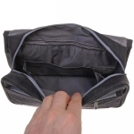 Косметичка - органайзер «Classic», цвет черный, в склад. виде 20*24*9, в расклад. виде 42*24*9см (несессер)