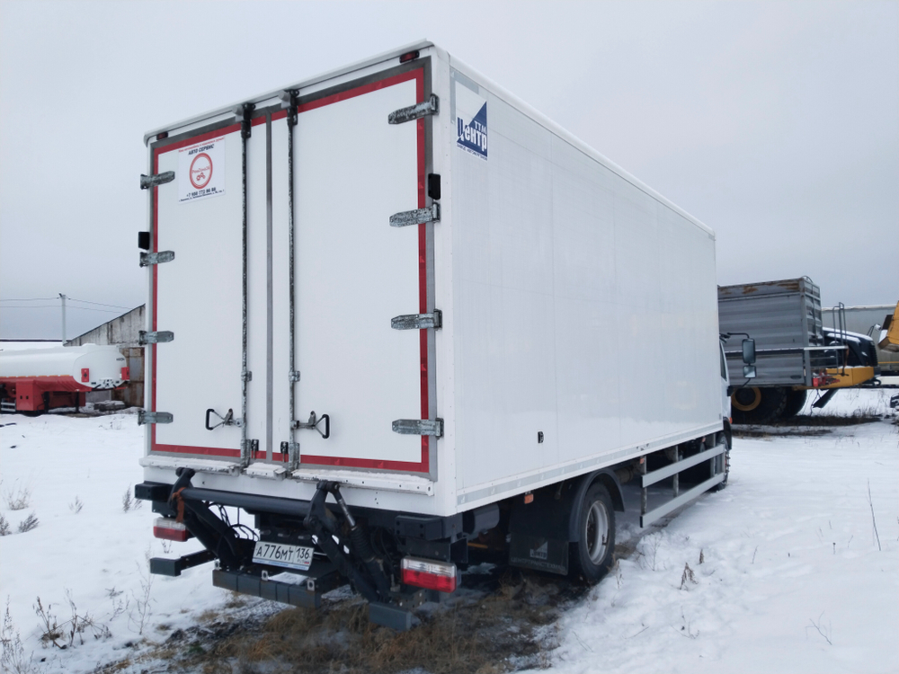 DongFeng C120 Изотермический/рефрижератор с гидробортом АФ-475400-02 (Изотермический, Дизельный, 3.8