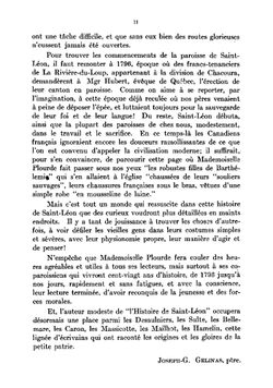 Notes historiques sur la paroisse de Saint-Léon le Grand | Amanda Plourde