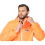 Плащ дождевик Waterproof Line Poseidon WPL ПВХ на молнии, оранжевый