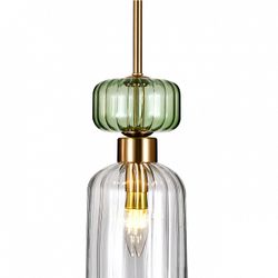 Подвесной светильник Escada  1141/1S Green/Clear