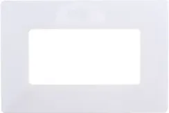 Панель для защиты обоев Bylectrica 2 постовая белая 39874