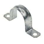 Скоба металлическая двухлапковая d38-40 мм (50 шт) EKF PROxima (50.00 шт.)