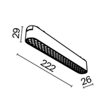 Трековый светильник Technical TR084-1-12W3K-W