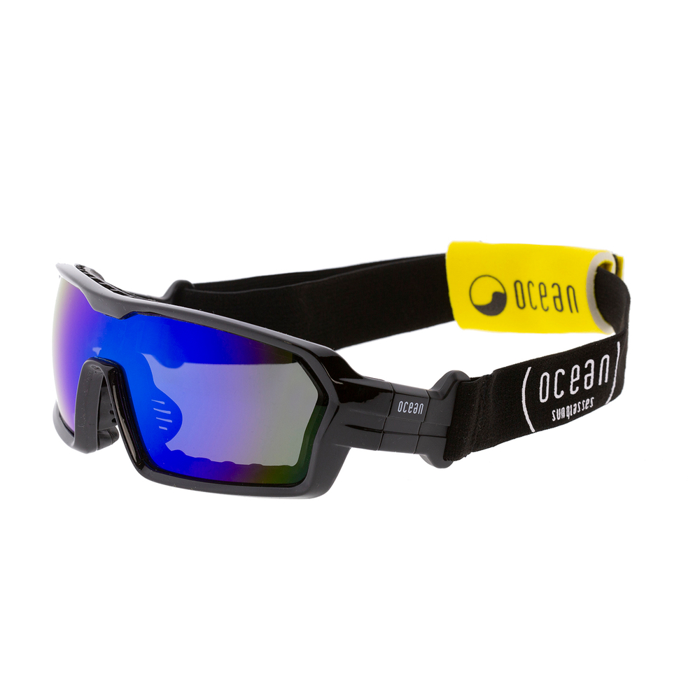 Спортивные очки с диоптриями OCEAN Chameleon Black / Revo Blue Polarized lenses