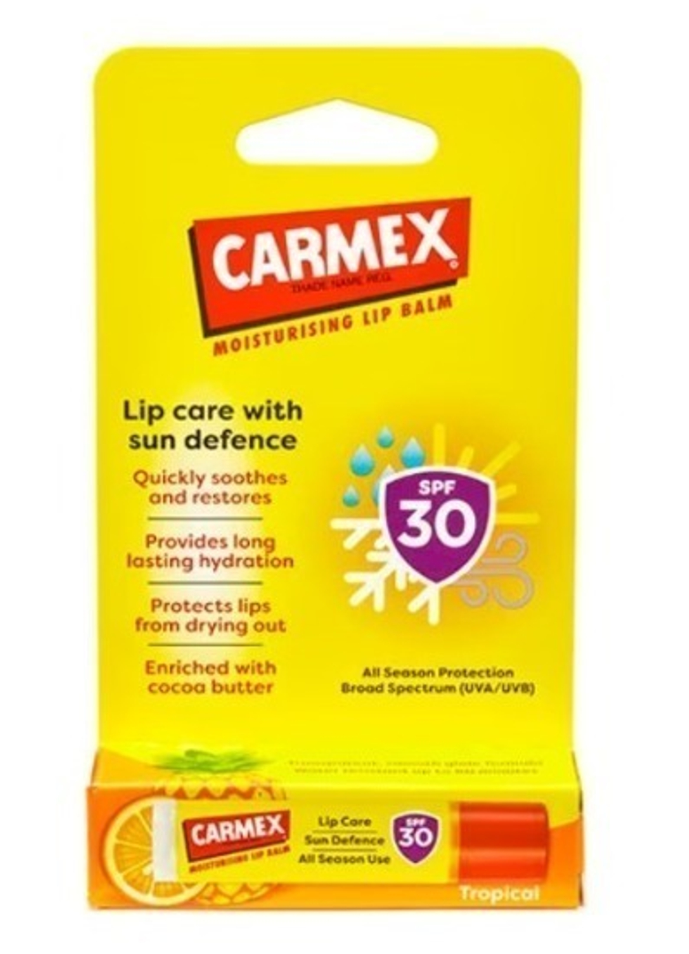 Carmex Бальзам для губ стик (tropical)