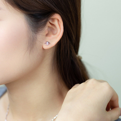 Серьги гвоздики бижутерия, дельфин