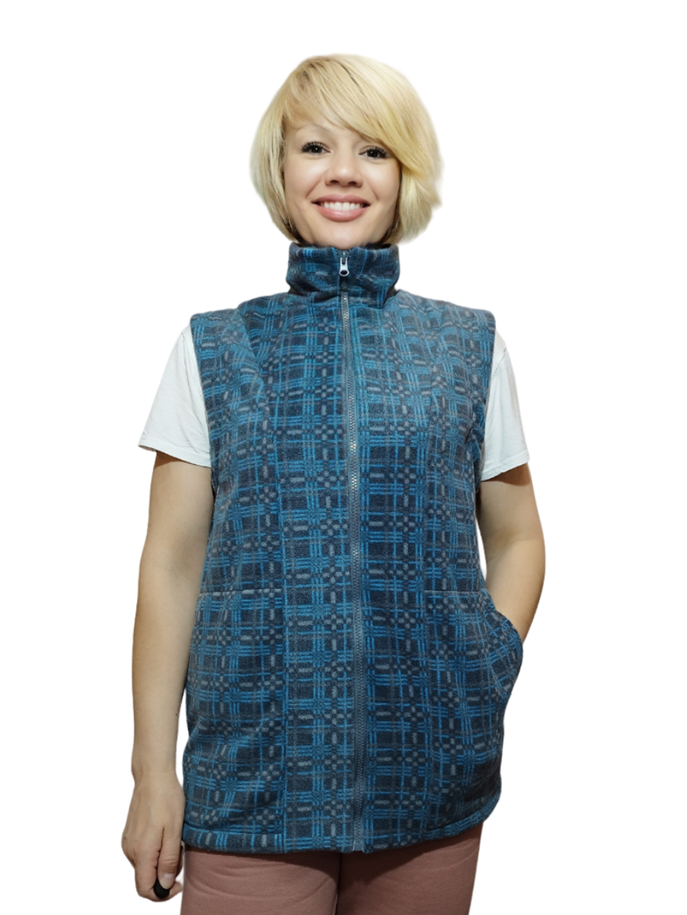 24522 Жилет женский флисовый (56)