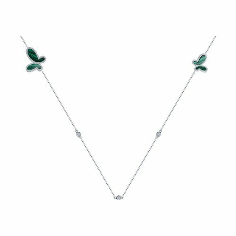 Колье из серебра