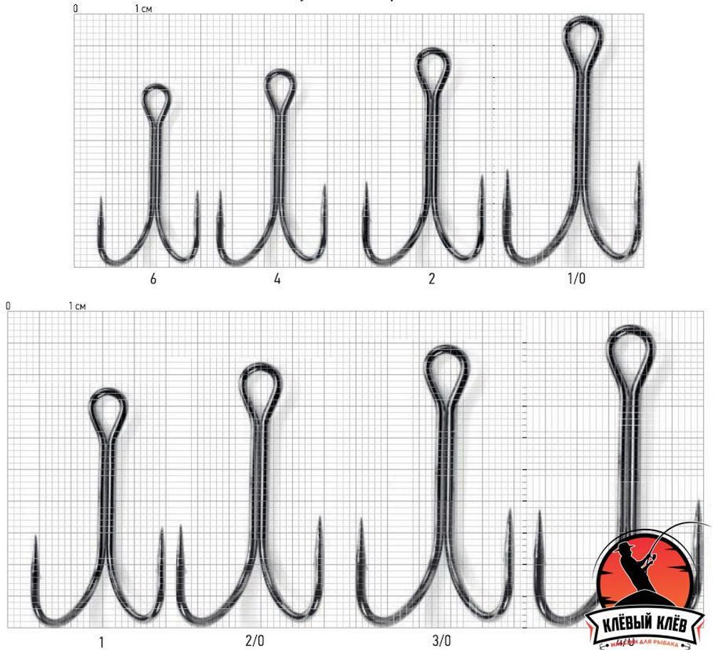 Крючки двойники Lucky Jonn PREDATOR LJH121 #2/0 4шт