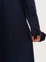 Платье для девочки с длинным рукавом AT1039 синий