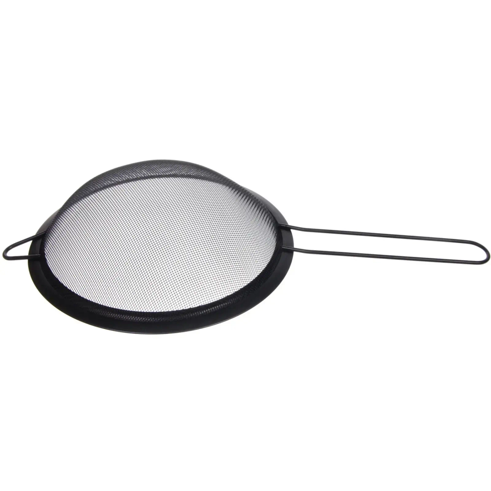Сито металлическое «Black» 18см с ручкой