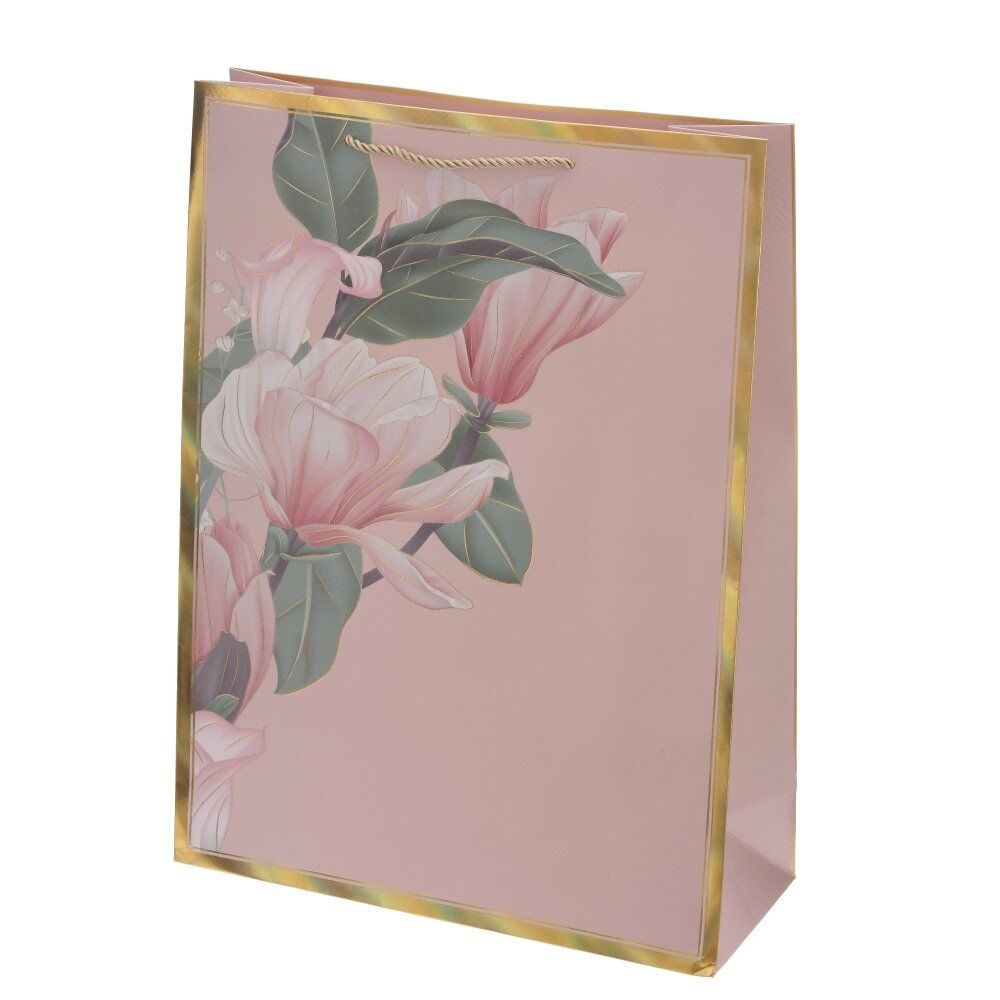 GAEM Пакет подарочный (бумага 210г/м2, блок микс 12шт), L31 W12 H42 см, 4в.